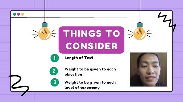 Development of Tools for Classroom-Based Assessment