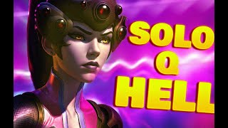 OVERWATCH SOLO QUEUE EXPIERENCE..... IS HELL