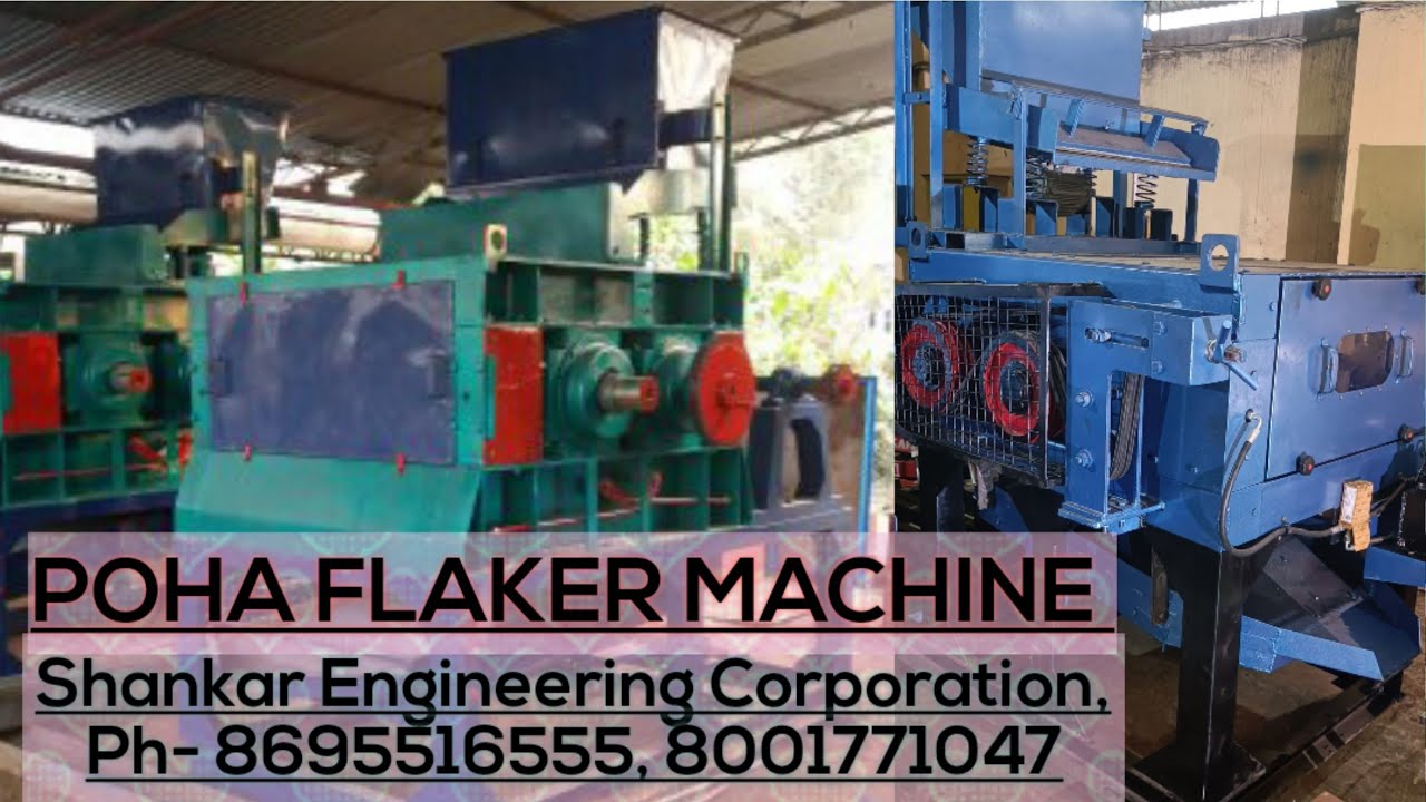 POHA FLAKER MACHINE