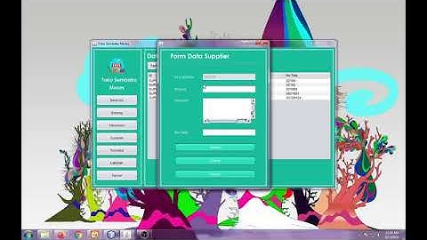Demo Aplikasi (Perancangan Sistem Inventori Gudang pada Toko Sembako Moses Berbasis Java)