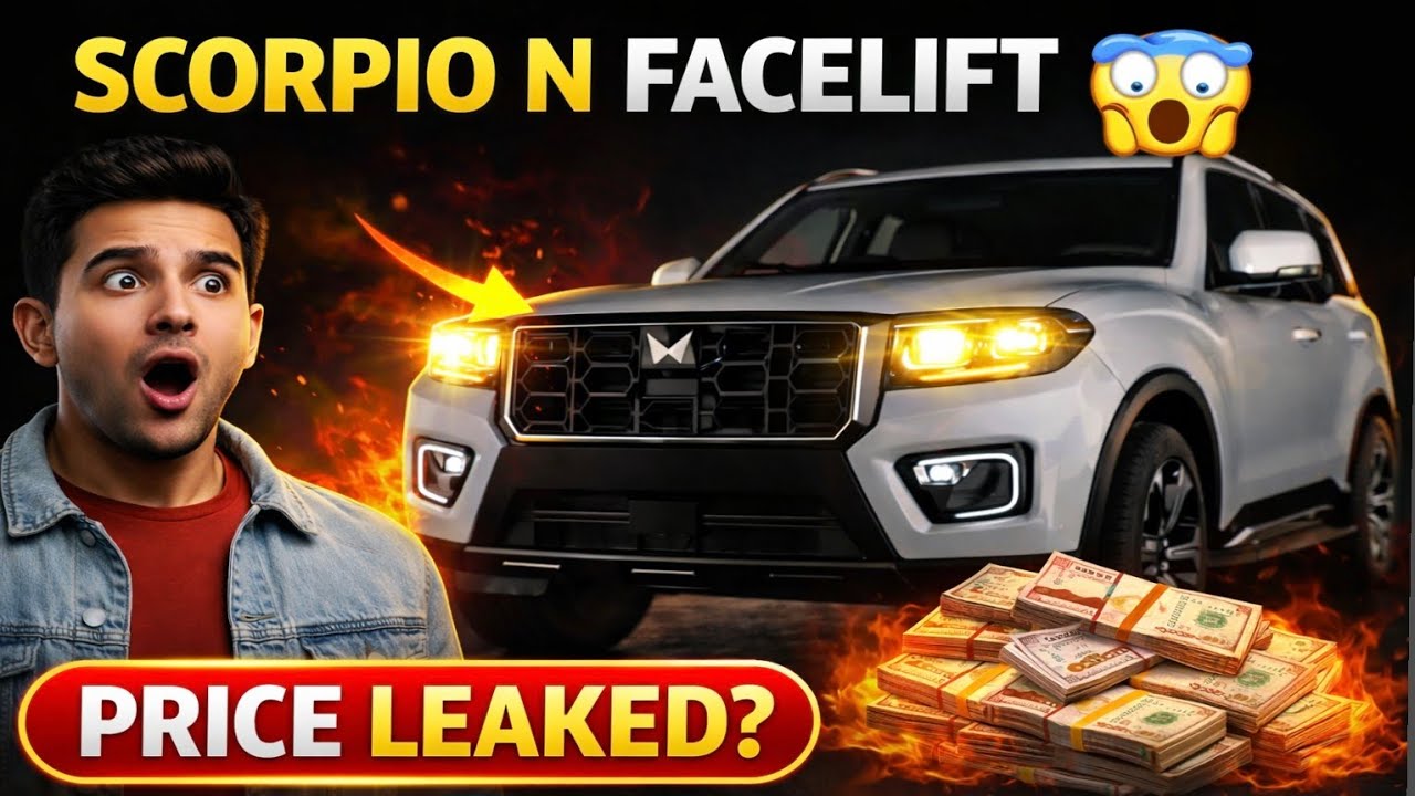 Scorpio N 2026 Facelift First Look🔥 | Big Changes Revealed😍 | Confirm Launch Date, Price, Features