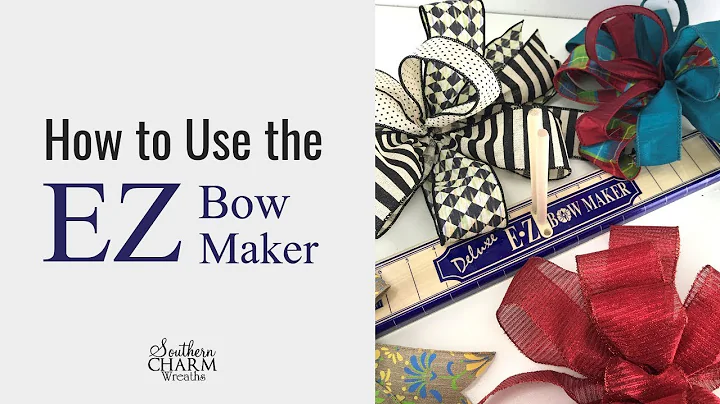 Review: Ways to Use the EZ Bow Maker for Pro Wreath Bows