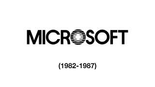 Evolution of Microsoft Logo (1972-present)