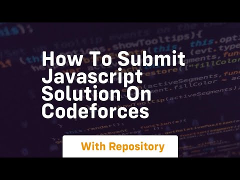 How to submit javascript solution on codeforces