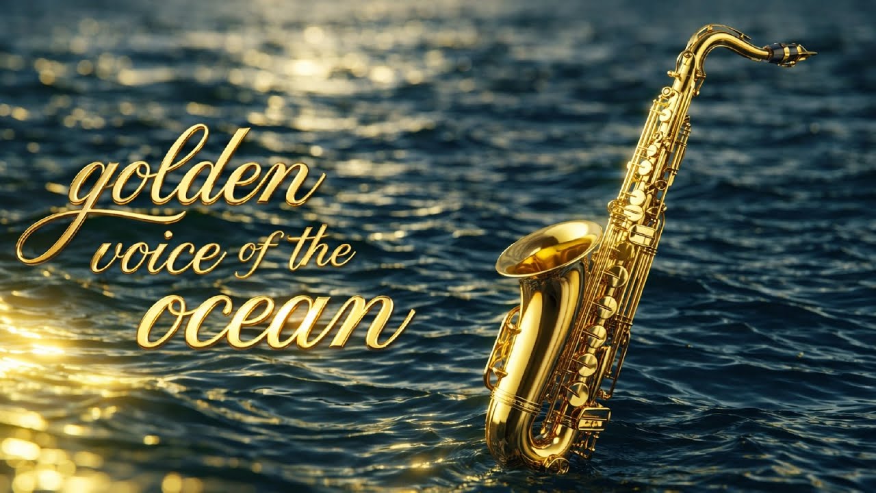 After a Hard Day — Ocean Sunset Reflections | Ambient Saxophone Music