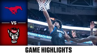 SMU vs. NC State Game Highlights | 2024-25 ACC Mens Basketball