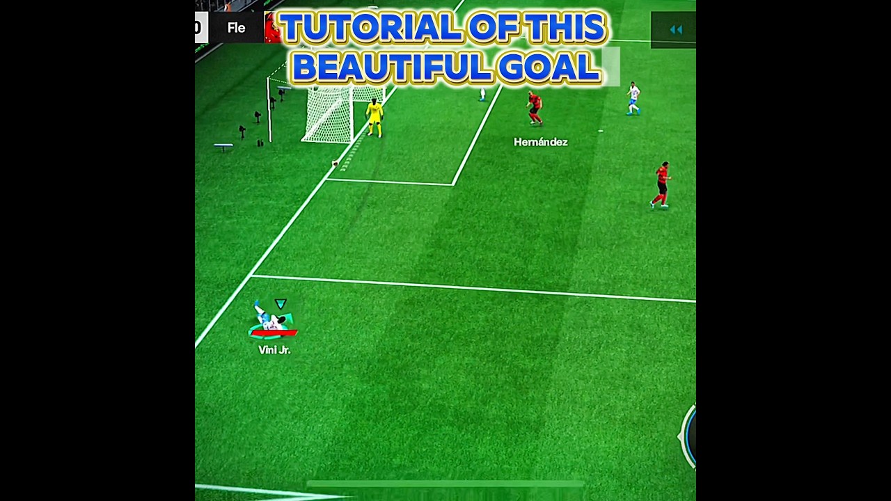 Does anyone know how to score this goal? 🥶☠️ 