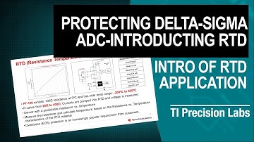 Protecting Delta-Sigma ADC: RTD Overview