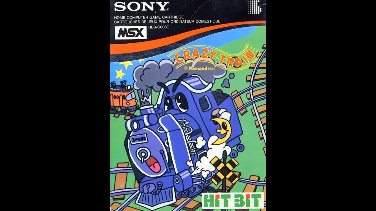 Crazy Train | MSX1 | HBS-G006C | MSX 1 & MSX 2 Konami Games