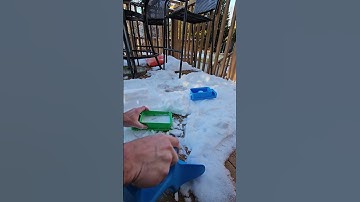 3D Printed Snow Brick Maker #3dprinting #bambulab