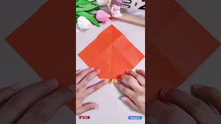 Origami fish🐟! paper color #craft #handycraft #diy