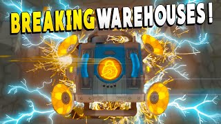 Breaking Warehouses and Taking Blocks! - Scrap Mechanic Survival EP 19