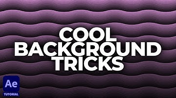 WAVY BACKGROUND with  ZIGZAG & THE REPEATER in After Effects | Adobe AE Quick Tip