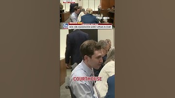 BREAKING: Charlie Kirk assassination suspect Tyler Robinson makes first in-person court appearance