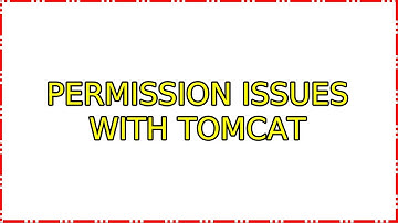 Ubuntu: Permission issues with tomcat