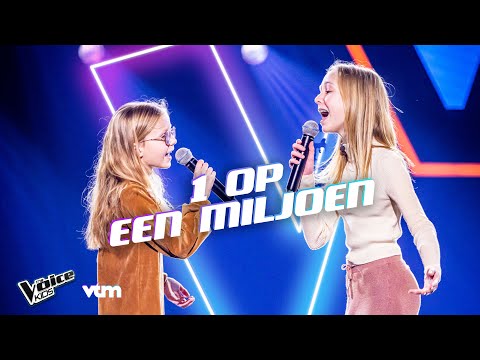 Nine & Lune - '1 Op Een Miljoen' | Blind Auditions | The Voice Kids | VTM