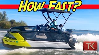 Sea-Doo Switch Sport In-Depth Review - Carving Corners in a Pontoon!