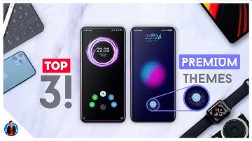 Miui 11 Top 3 Premium Themes EP. 8| Under Display Fingerprint,New Charging Animation Should Try Now