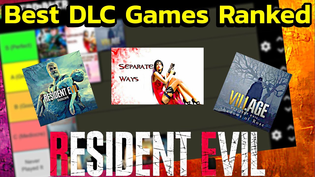 Every Resident Evil DLC Ranked From Worst To Best! (TierMaker) - YouTube