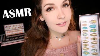 💅💄 ASMR Sticking False Nails [Subtitles] [Russian]