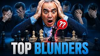 TOP 5 Worst Blunders by World Chess Champions