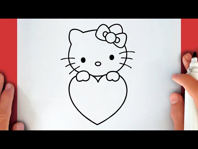 Hello Kitty para dibujar