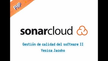 SonarCloud y PHP