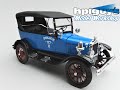 1927 Ford Model T Police Squad Car 1/25 Scale Model Kit Build Tutorial Review AMT1182
