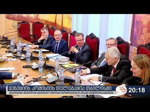 ვენეციის კომისიის დელეგაცია თბილისში