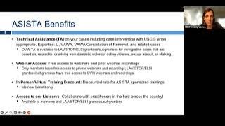 2024 ASISTA Virtual Orientation   Greet