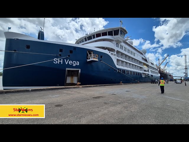 Luxe expeditieschip doet Suriname aan: kans voor duurzame groei cruisetoerisme