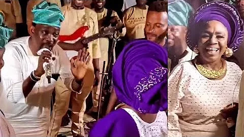 Oganla Alabi Pasuma Moment with Mama Rainbow Idowu Phillips