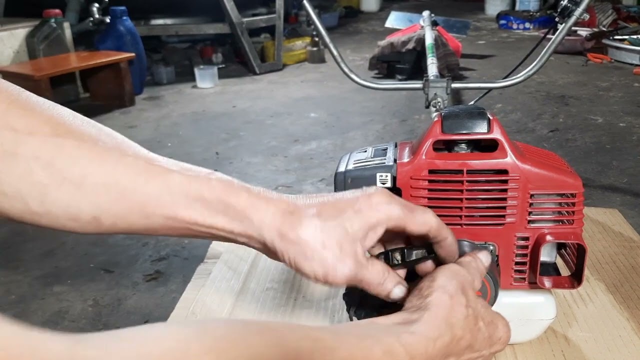 Rất ngon mà không sợ nóng Máy cắt cỏ KAWASAKI TJ27 nòng 34ly 27cc hàng Nhật Bản.Lh