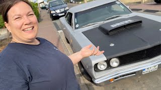 Dodge Coronet - Der erste Eindruck zählt - wie eine Frau auf den MuscleCar reagiert!