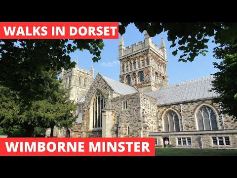 WALKS IN DORSET at WIMBORNE MINSTER (& ALONG THE RIVER STOUR) (4K)