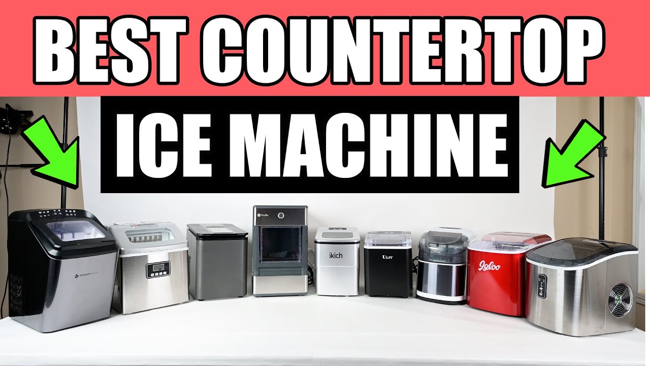 Best Countertop Ice Makers Review - Ge Profile Opal Vs Dreamiracle Vs  Euhomy Vs Igloo - Youtube