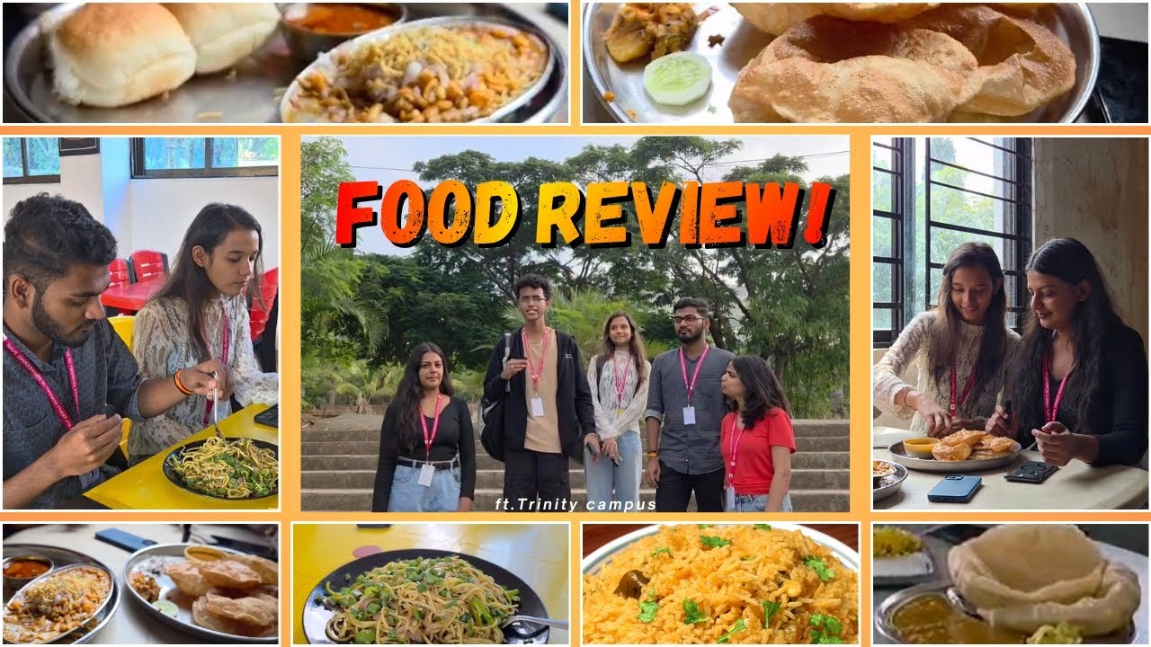Campus Cravings | Fun Food Review by Trinity Academy Crew 🍔🎥 - YouTube