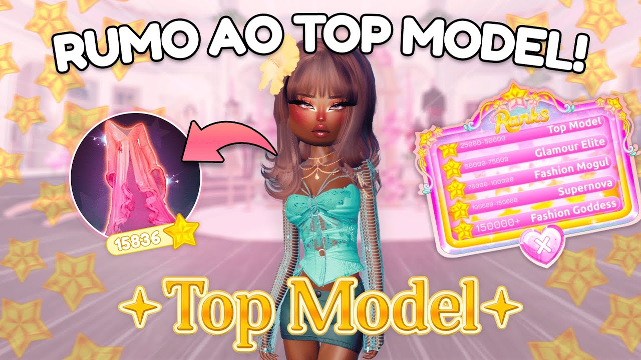 Jogando DRESS TO IMPRESS rumo ao TOP MODEL! #6