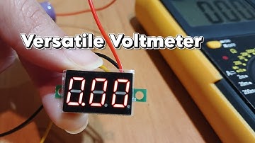 How to Use and Connect a 3-Wire DC 0-100V Digital Voltmeter | Easy Tutorial