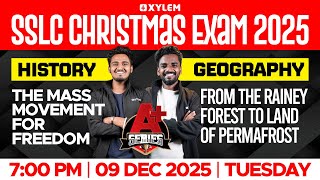SSLC Christmas Exam 2025 | History & Geography | Xylem SSLC