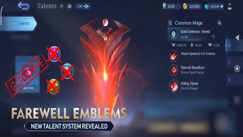 Checkout The New Talent System on Beta Server | Mobile Legends