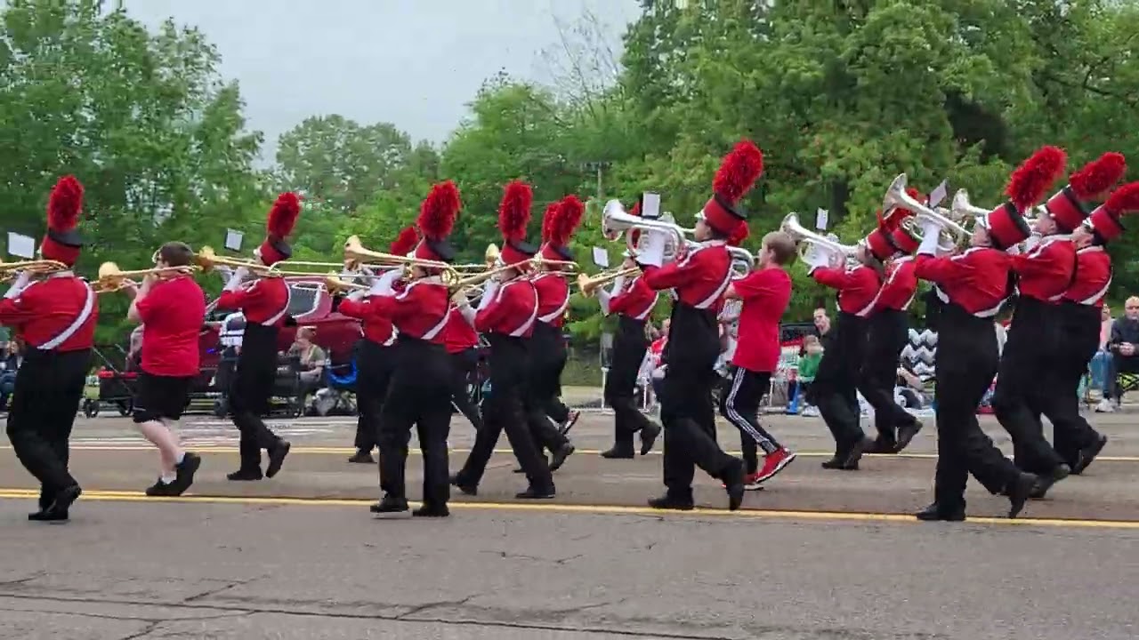 Worlds Largest Fish fry Parade, Henry County High School Marching Band April 28 2023