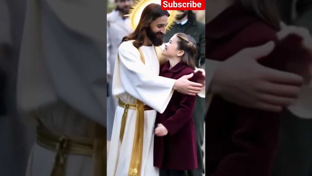 Princess Charlotte's Heartwarming Embrace of Jesus: A Symbol of Faith and Innocence