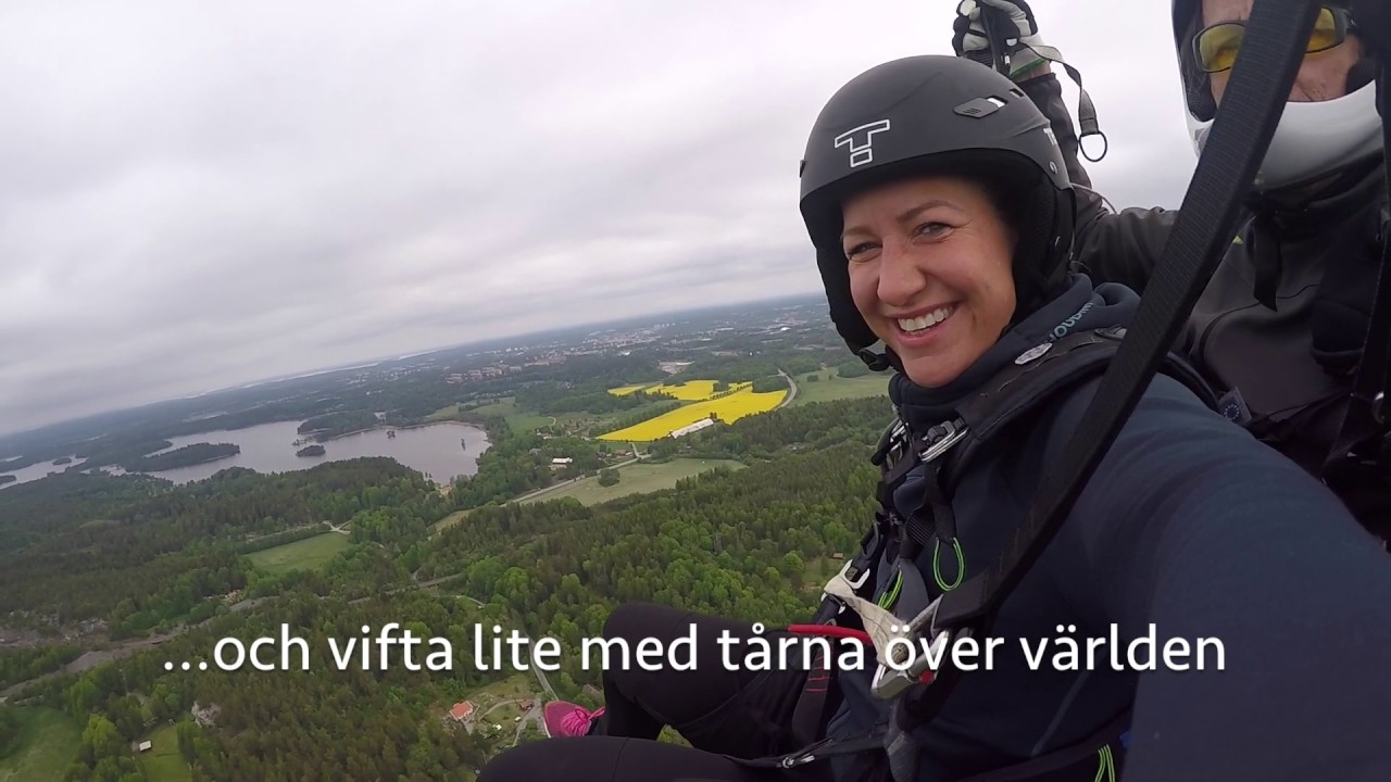 Att resa-podden testar skärmflyg - att uppleva världen från ovan