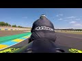 Crash moto piste Le Mans 15/08/18