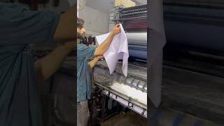 Book Printing process in a Printing Press #bookprinting #printingmachine #printingprocess