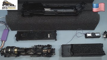 Sound decoder installation BLI Steam locomotive Part 1