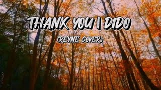 THANK YOU - DIDO | COVER BY REYNE