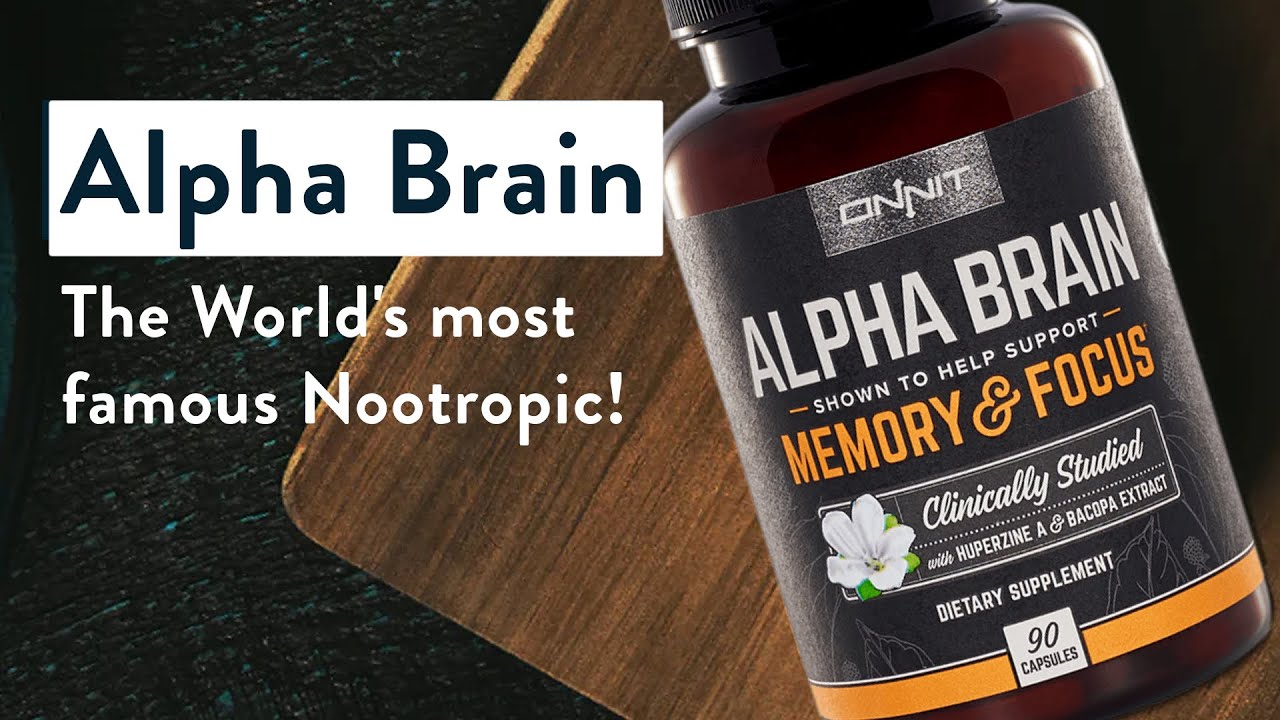 Onnit Ruby Grapefruit Alpha Brain Instant Dietary Supplement