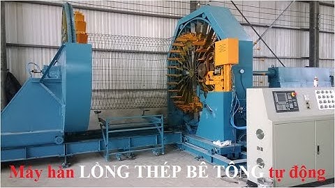 Máy hàn LỒNG THÉP BÊ TÔNG tự động